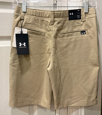 New Boy's Under Armour Khaki Shorts, Size YMD, 45.00