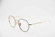 RAY-BAN RB 3447V ROUND METAL 2500 BLACK GOLD AUTHENTIC FRAMES EYEGLASSES 51-20