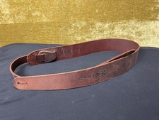 CF Martin Brown Leather Guitar Strap 54"