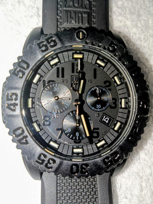 Luminox Navy Seal Chronograph 3080 Series 44 mm - Swiss Quartz Brand -NEW