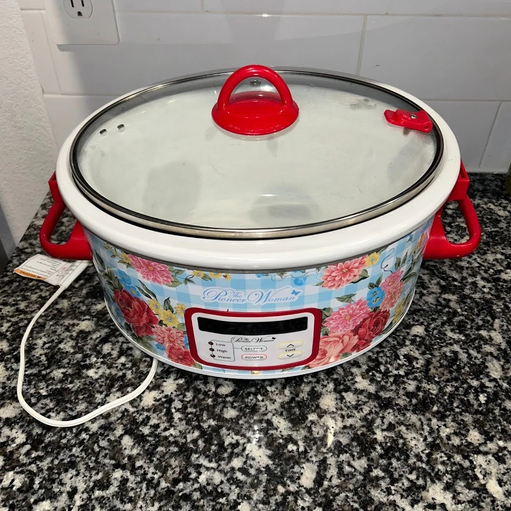 The Pioneer Woman Sweet Rose 6-Quart Programmable Slow Cooker Crock Pot PARTS