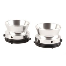 (Silver)1 Pair NAB Hub Adapter Professional 10 Inch Opener Reel To Reel Tape