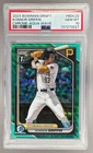 Konnor Griffin 2024 Bowman Chrome #BDC-22 Aqua Wave Refractor 1st RC /125 PSA 10