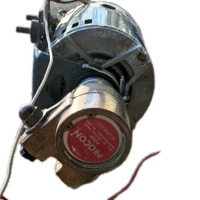 PROCON Brass Pump with Motor   Tested   Good Condition   Made in USA