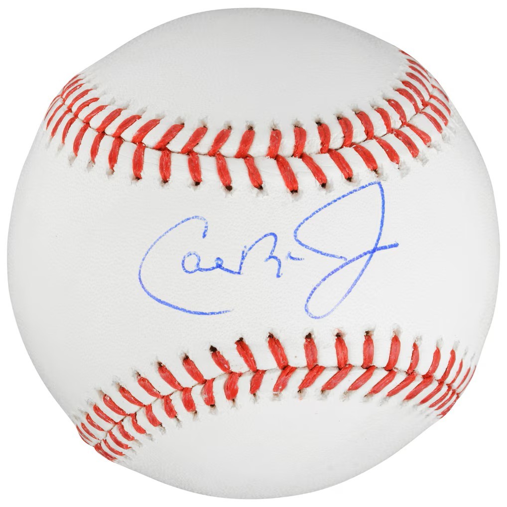 Cal Ripken Jr Autographed Signed Baltimore Orioles Official MLB Baseball Fanatics 