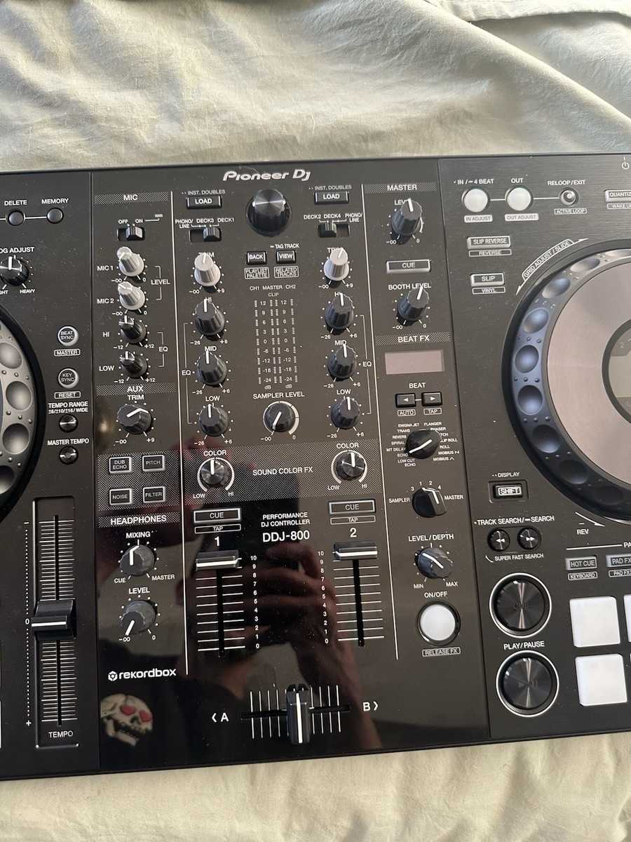 Pioneer DDJ-800 2 Channel Portable DJ Controller - Black for