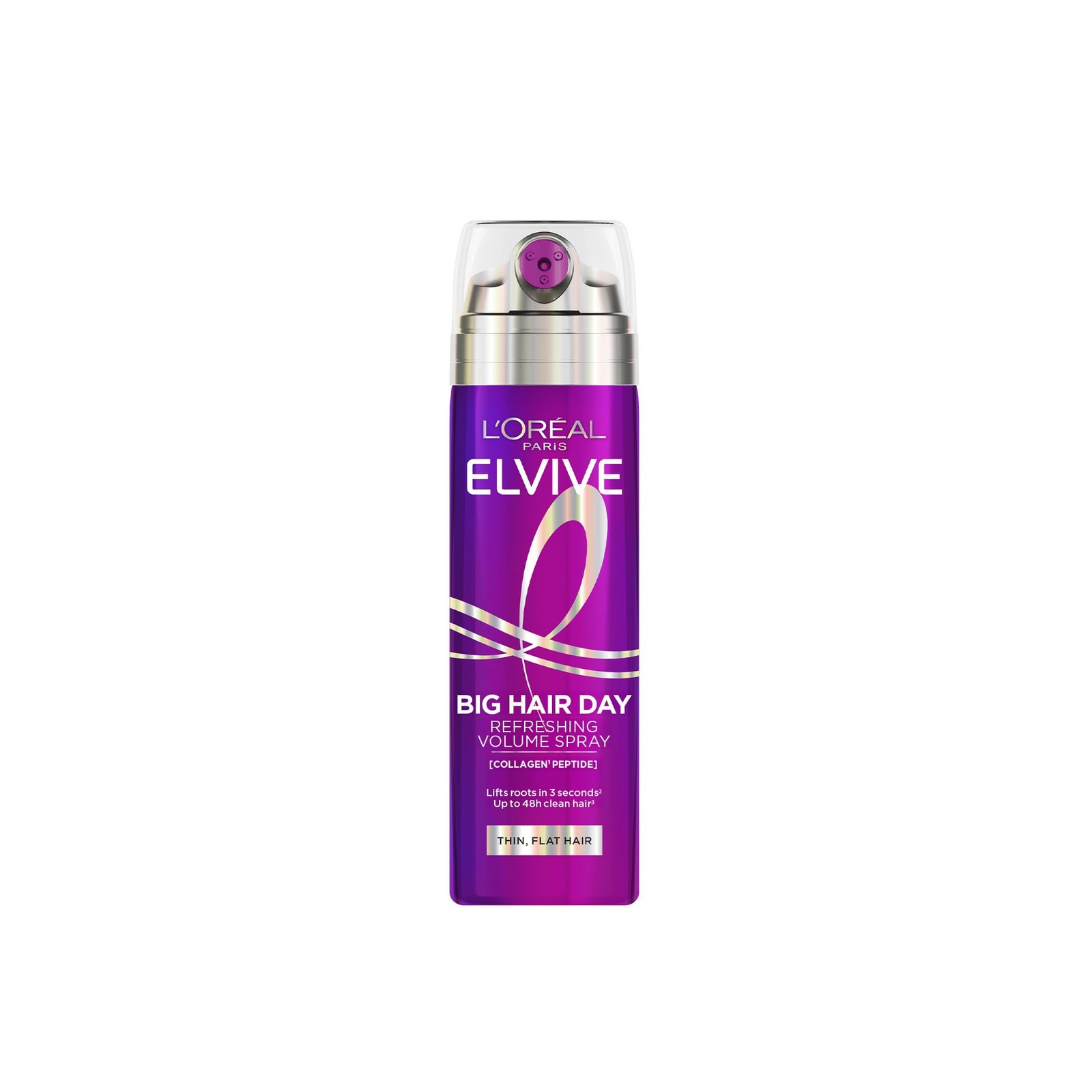 L'oréal Paris Light Elvive Collagen + Lifter Refreshing Volume Spray - 200Ml | Instant Root Lift & Volume | Fuller Hair With No Residue | 48Hrs Of Freshness - Image 2