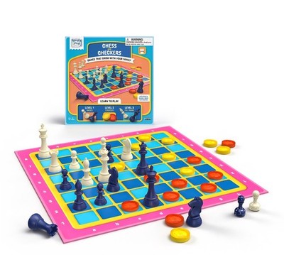 Chess & Checkers Set Family First Games Buffalo Games And Puzzles New 
