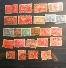 États Unis : 24 Timbres fin 19 ieme : colis  documentary  proprietary etc