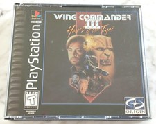 Wing Commander III: Heart of the Tiger (Sony PlayStation 1 PS1, 1996)