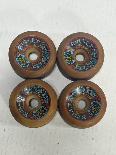 Vintage Santa Cruz Bullet 66mm 95A Skateboard Speed Wheels