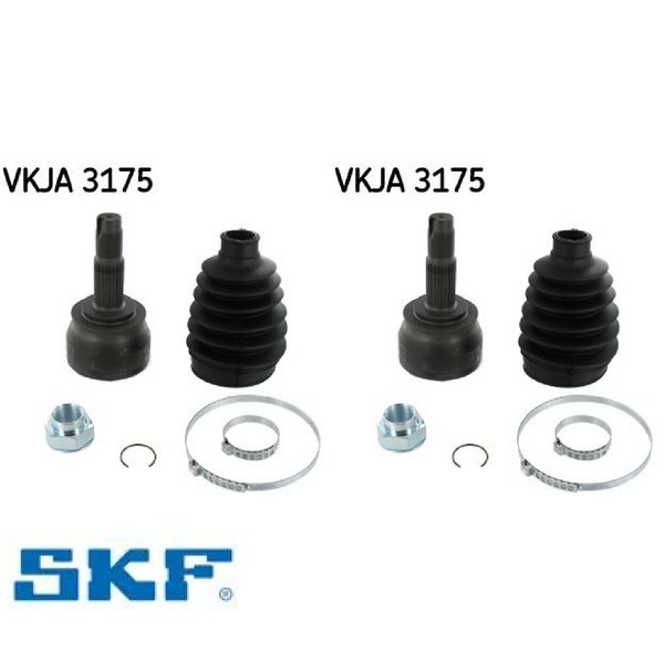 2X Gelenksatz FüR Antriebswelle SKF VKJA3175 2 GelenksäTze Rechts Links-image