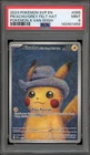Pokemon Pikachu with Grey Felt Hat Van Gogh Full Art Promo SVP EN 085 PSA 9 Mint