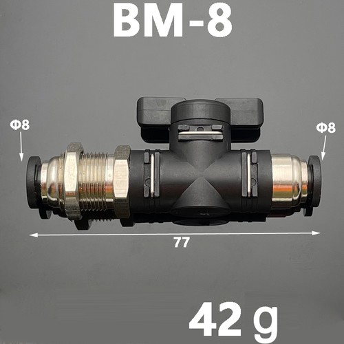 Druckluft Steuerverbinder Luftschlauch Schalter Schlauch Schlauch Inline Steckverbinder - Bild 19 von 69