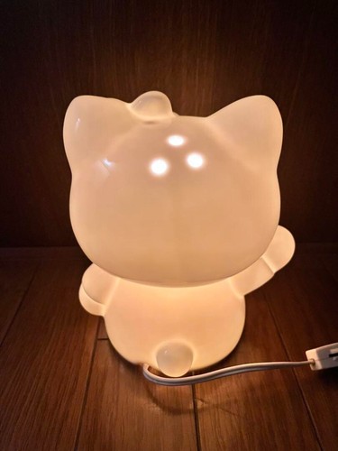 Hello Kitty Ceramic Light 7" Retro 1998 Japan - Picture 9 of 10