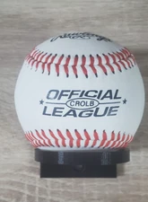 Baseball Wall Mount perfect for that Autographed ball Or Grab and Go Game Ball