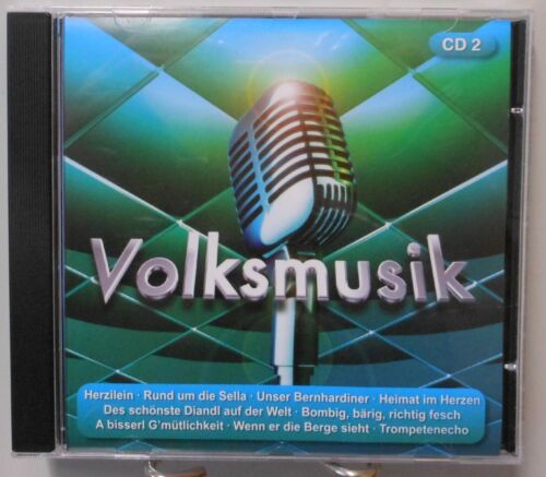 Volksmusik CD 2 Jahrtausendhits Tolles Album mit 14 kultigen Songs Best of T461A - Bild 1 von 2