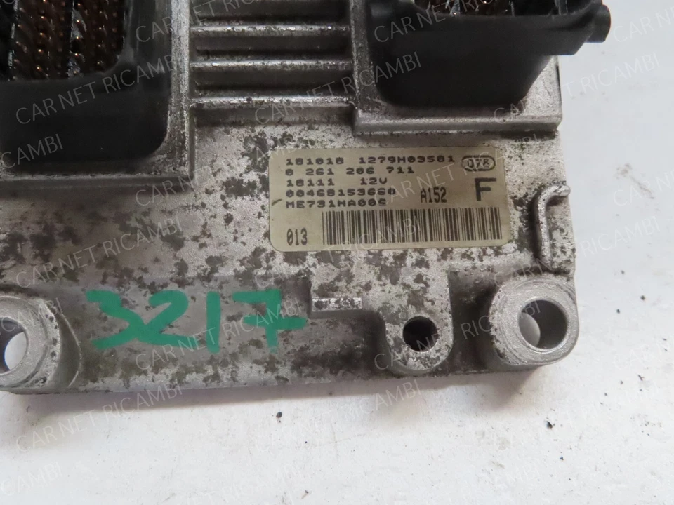 CENTRALINA MOTORE ALFA ROMEO 156 932 1.8 16V 0261206711 ME731HA006 00468153660 - Immagine 2 di 4