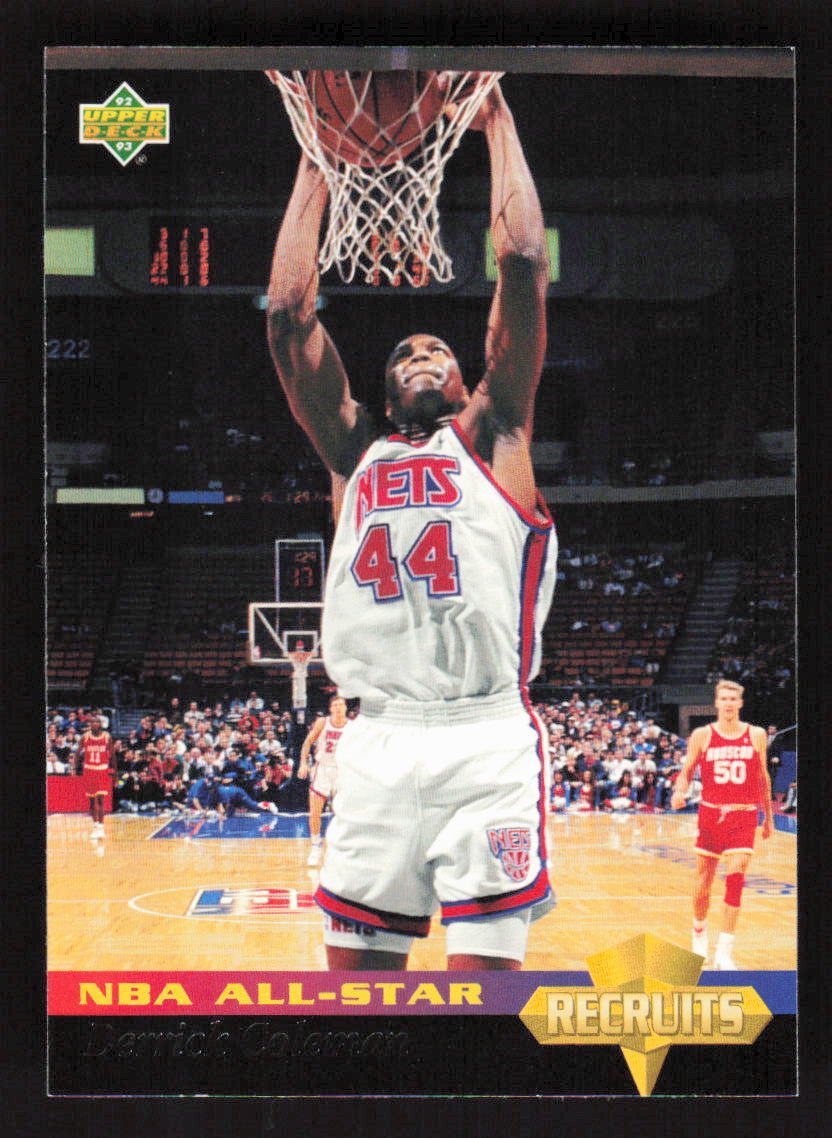 1992-93 Upper Deck NBA All-Stars #28 Derrick Coleman New Jersey Nets