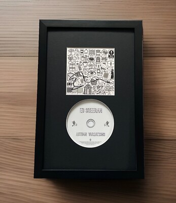 Ed Sheeran signed Autumn Variations CD, komplett gerahmt - COA - HANDSIGNIERT