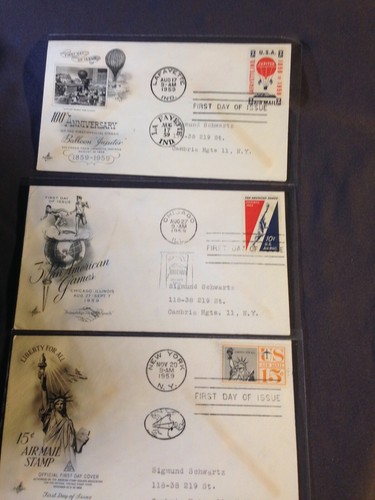 Twenty-eight (28) 1959 USPS First Day Covers - Bild 12 von 12