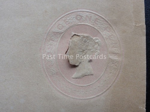 QV 1d Envelope Cover CHICHESTER SURVEYOR OF TAXES - On Her Majesty's Service - Picture 2 of 3