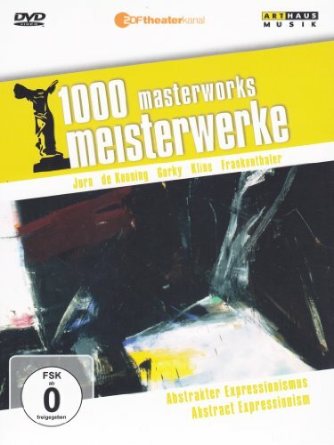 1000 Masterworks Meisterwerke Espressionismo Astratto Jorn De Kooning Gorky DVD
