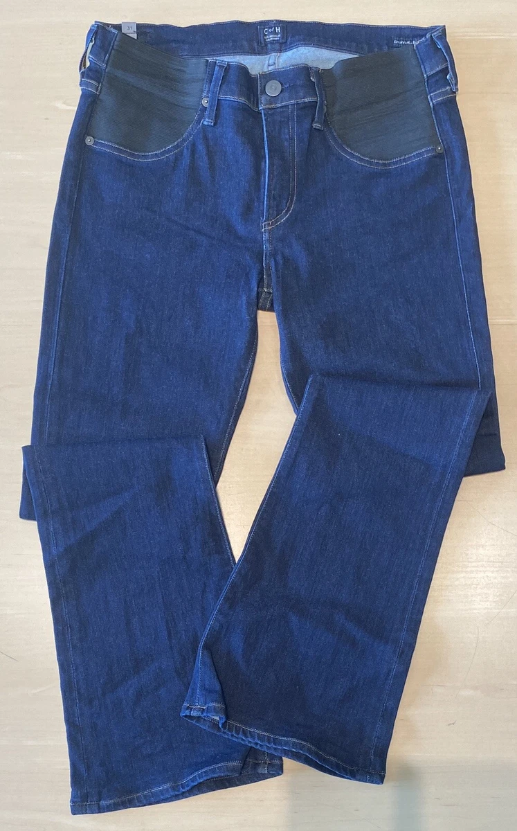 Citizens Of Humanity Emmanuelle Slim Boot Denim Jeans Size 31 Blue Hemmed to 31”