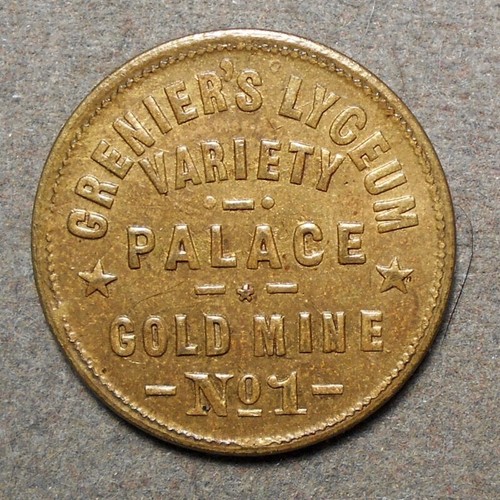 C562 Chicago (IL), Grenier’s Lyceum Variety Palace, Gold Mine No. 1 Grenier’s - Picture 2 of 2