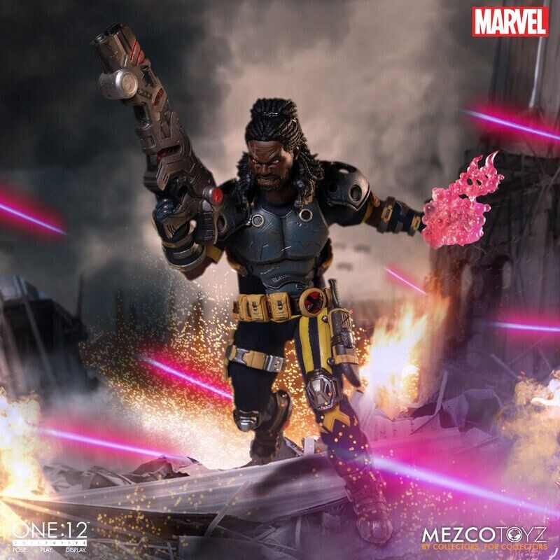 MEZCO TOYZ ONE:12 MARVEL X-MEN BISHOP 6