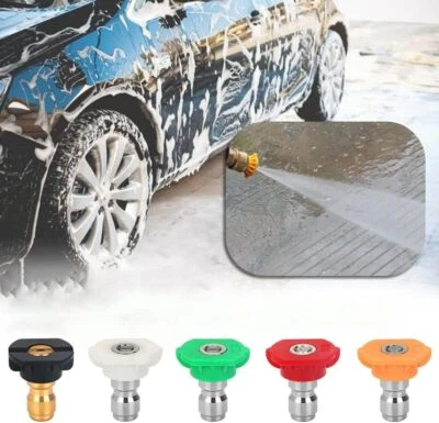 JOYCABIN Pressure Spray Nozzle Quick Connection Washer Jet Wash Quick Release Nozzles