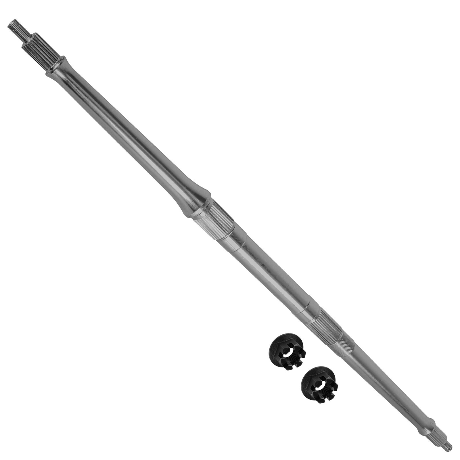 Rear Axle Shaft with Nut for Yamaha Banshee 350 YFZ350 1987 1989 1990