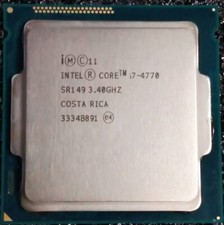 Intel Core i7-4770 SR149 Quad Core 3.4GHz Desktop LGA1150 CPU Processor - Tested