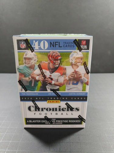 2020 PANINI CHRONICLES NFL FOOTBALL BLASTER BOX HERBERT, BURROW RC ?? - Afbeelding 2 van 6