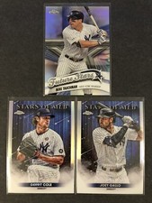 New York Yankees 2022 Topps Chrome Gerrit Cole Stars of MLB Tauchman Future Star