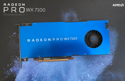 AMD Radeon Pro WX 7100 Aktiv PCIe 3.0 8GB