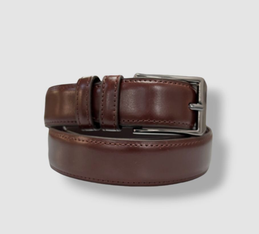 Western Belt Mens Narrow Dress Belts Gallery Seven Mens Brown