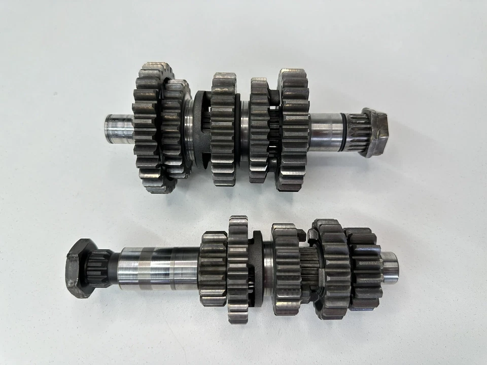 #2 USADO OEM 01-07 YAMAHA YZ250F TRANS TRANNY TRANSMISIÓN EJES Y ENGRANAJES CONJUNTO Foto 2 de 4