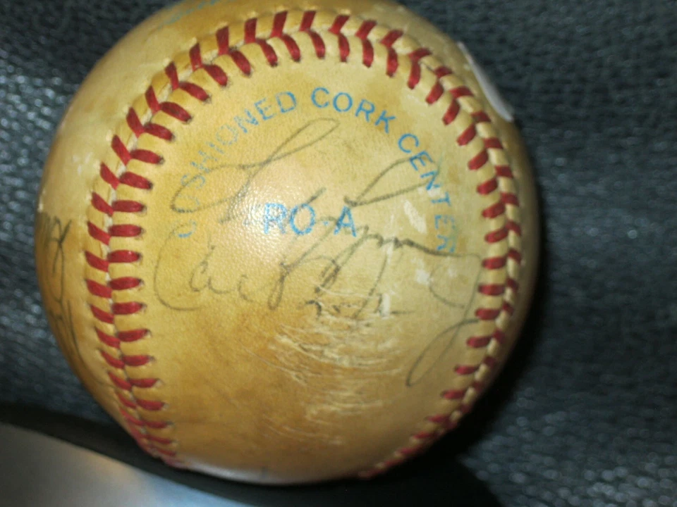 Eddie Murray Rick Dempsey Tippy Martinez Autographed Baseball JSA Certified  - Image 4 of 4