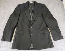 Vintage Yves Saint Laurent Made in France Wool Jacket Black Size 40