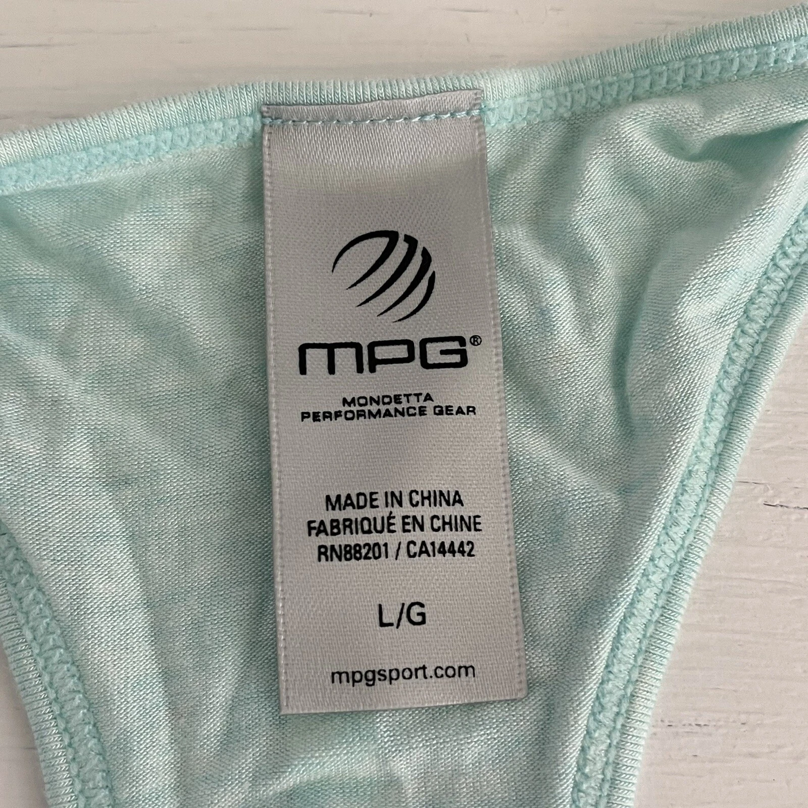 mpg racerback striped athletic activewear tank-top