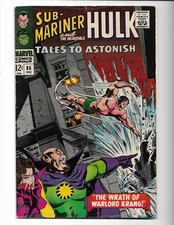 TALES TO ASTONISH 86 - VG+ 4.5 - KRANG - SUB-MARINER - INCREDIBLE HULK (1966)