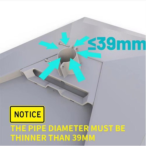 Stainless Steel Wall Mount for Starlink Gen 3 Mounting Bracket For Starlink V3 - Afbeelding 9 van 11