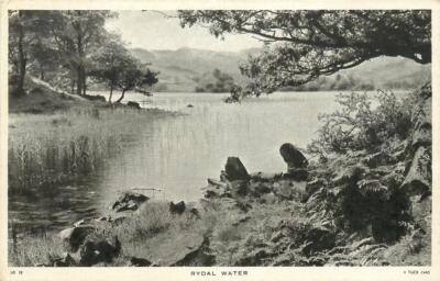 Lake District Westmorland Rydal Water England OLD PHOTO