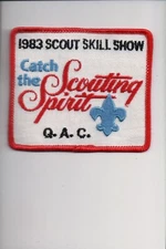 1983 Quapaw Area Council Scout Skill Show patch