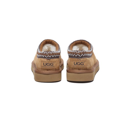 AUSTRALIAN SHEPHERD® UGG Slippers Sheepskin Wool Ankle Tazzy Nonslip Hippie - Picture 25 of 53