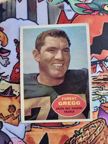 1960 Topps Forrest Gregg Rookie Misspell #56