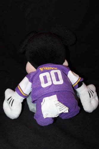 Juguete de peluche NFL Disney Mickey Mouse Vikings 00 2013  - Imagen 2 de 2