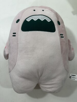 #ad Samezu Pastel Pink Tiger Shark Plush Toy 15” $15.99