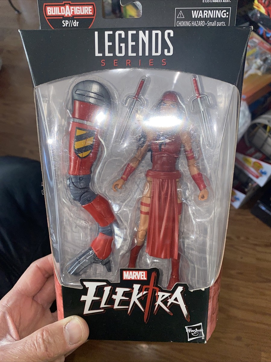 ELEKTRA Marvel Legends Spider-Man SP//DR SUIT BAF 2018 6